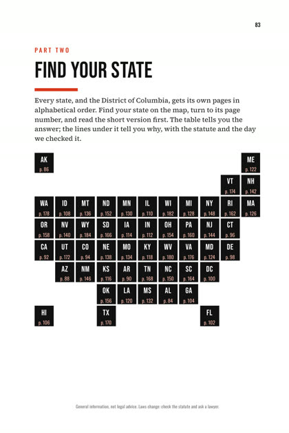 Find your state map